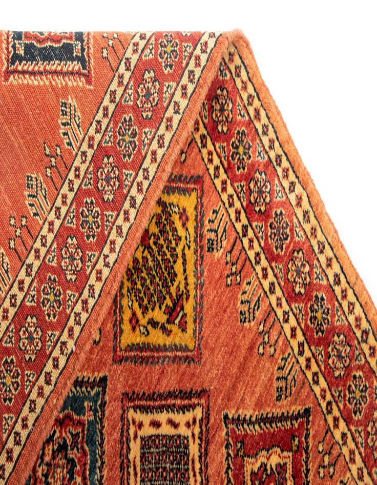 Detail image of  2' 9 x 6' 7 Luribaft Wool Runner Rug