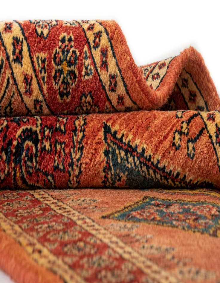 Detail image of  2' 9 x 6' 7 Luribaft Wool Runner Rug