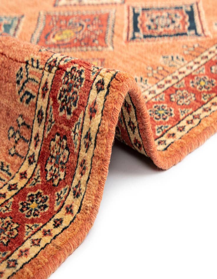 Detail image of  2' 9 x 6' 7 Luribaft Wool Runner Rug