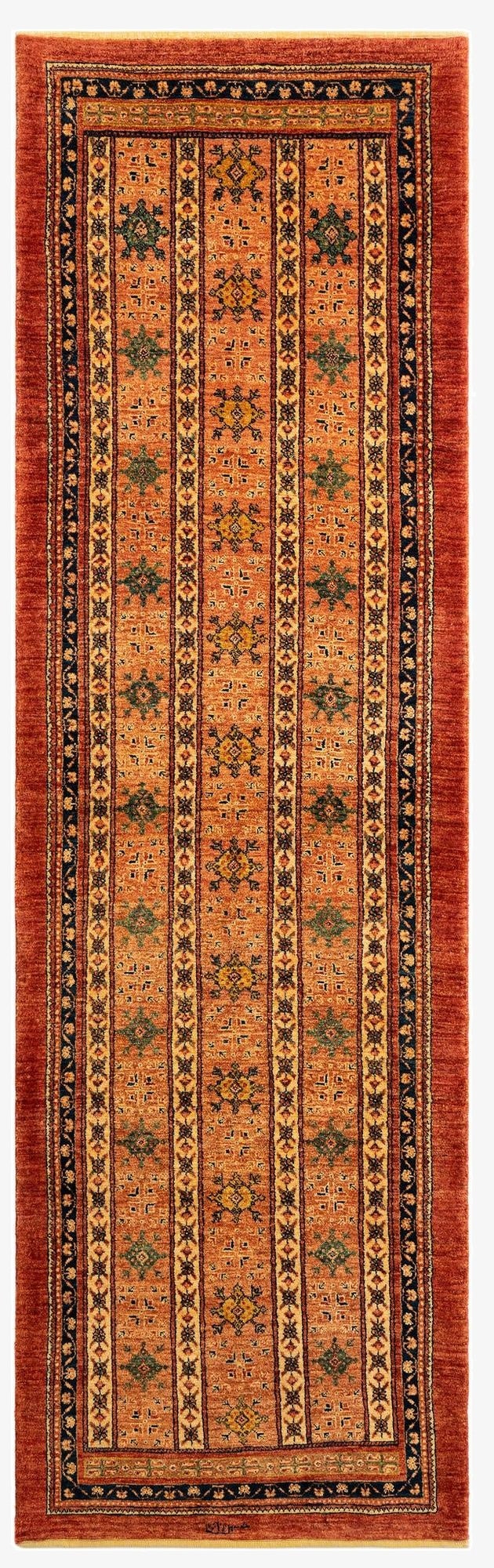  2' 9 x 9' 1 Luribaft Wool Runner Rug