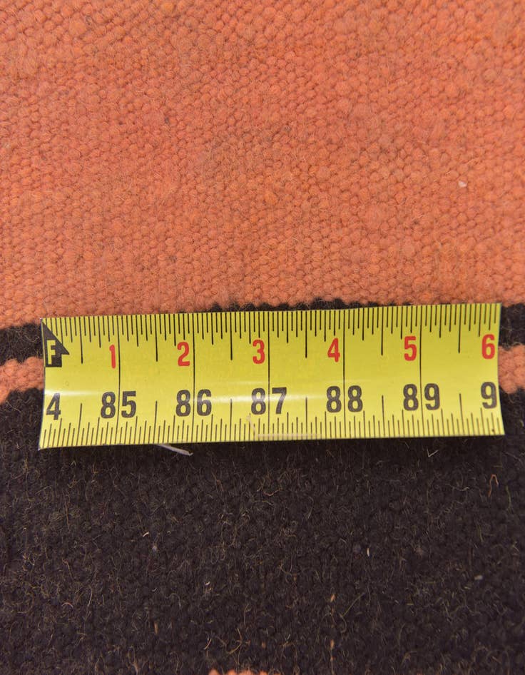 Detail image of  5' 8 x 13'  Hand Knotted Moroccan Wool Runner Rug