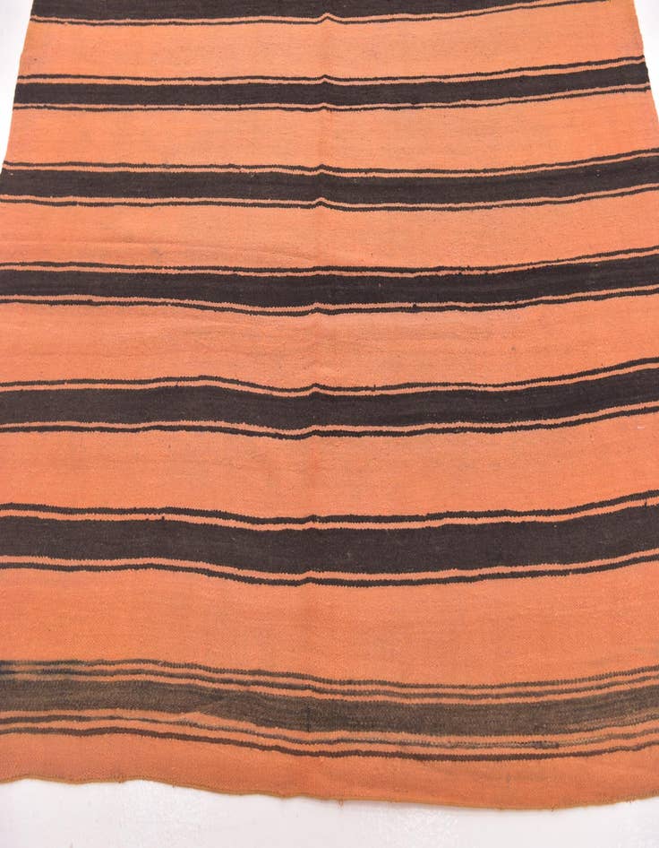 Detail image of  5' 8 x 13'  Hand Knotted Moroccan Wool Runner Rug