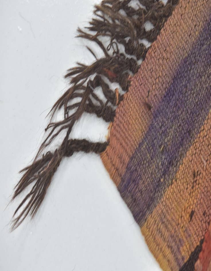 Detail image of  5' 10 x 15'  Hand Knotted Moroccan Wool Runner Rug