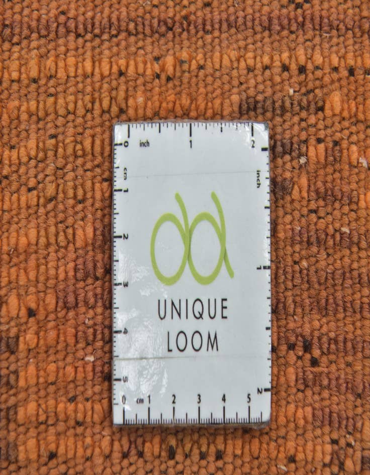 Detail image of  5' 7 x 10' 10  Hand Knotted Moroccan Wool Runner Rug