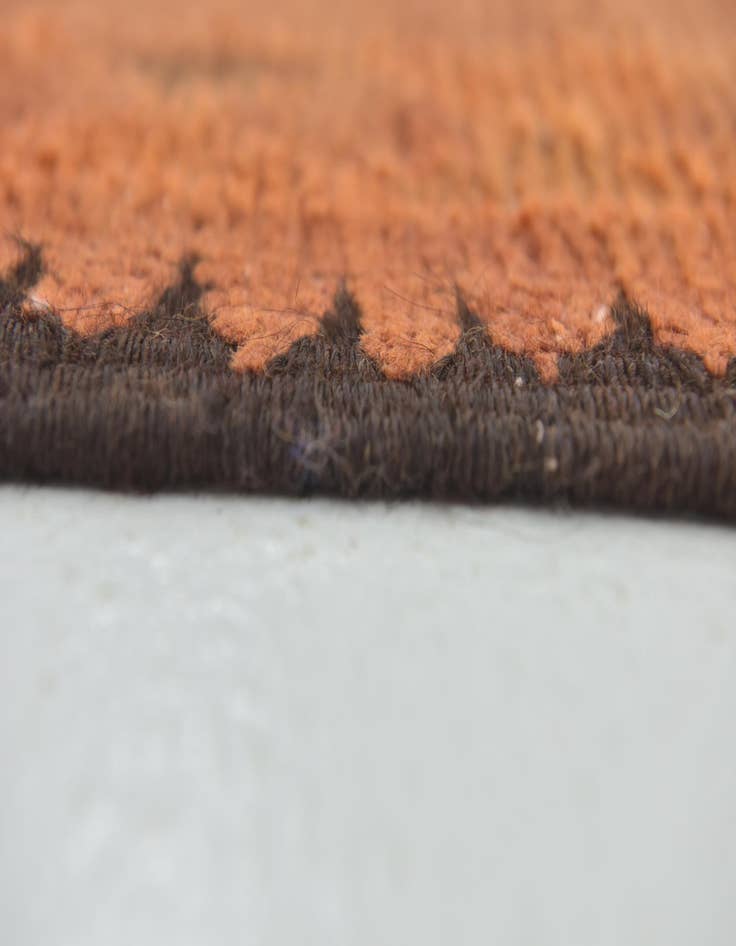 Detail image of  5' 7 x 10' 10  Hand Knotted Moroccan Wool Runner Rug