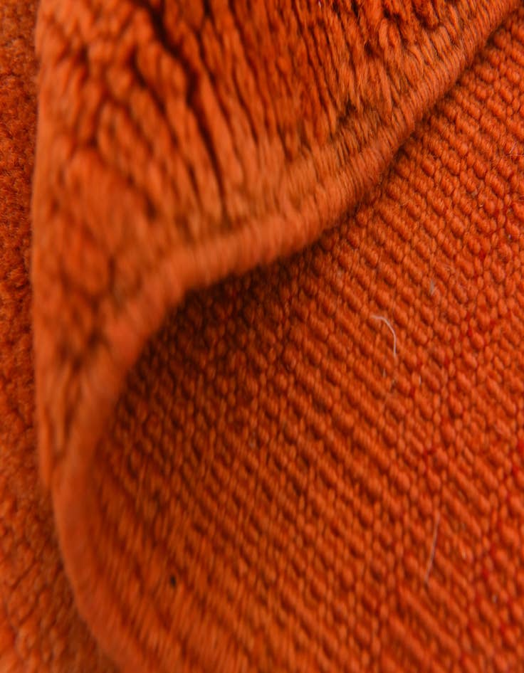 Detail image of  2' 9 x 6' 5  Hand Knotted Moroccan Wool Runner Rug