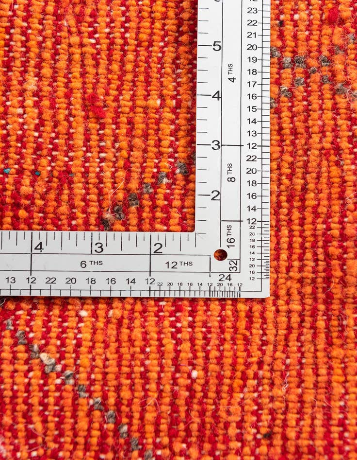 Detail image of  3' 5 x 9' 3  Hand Knotted Moroccan Wool Runner Rug