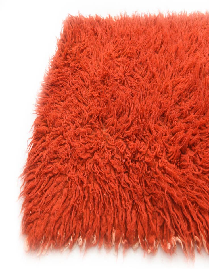 Detail image of  2' 5 x 5' 2  Hand Knotted Moroccan Wool Runner Rug