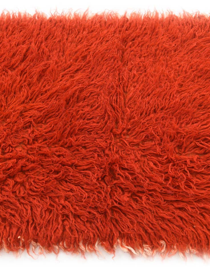 Detail image of  2' 5 x 5' 2  Hand Knotted Moroccan Wool Runner Rug