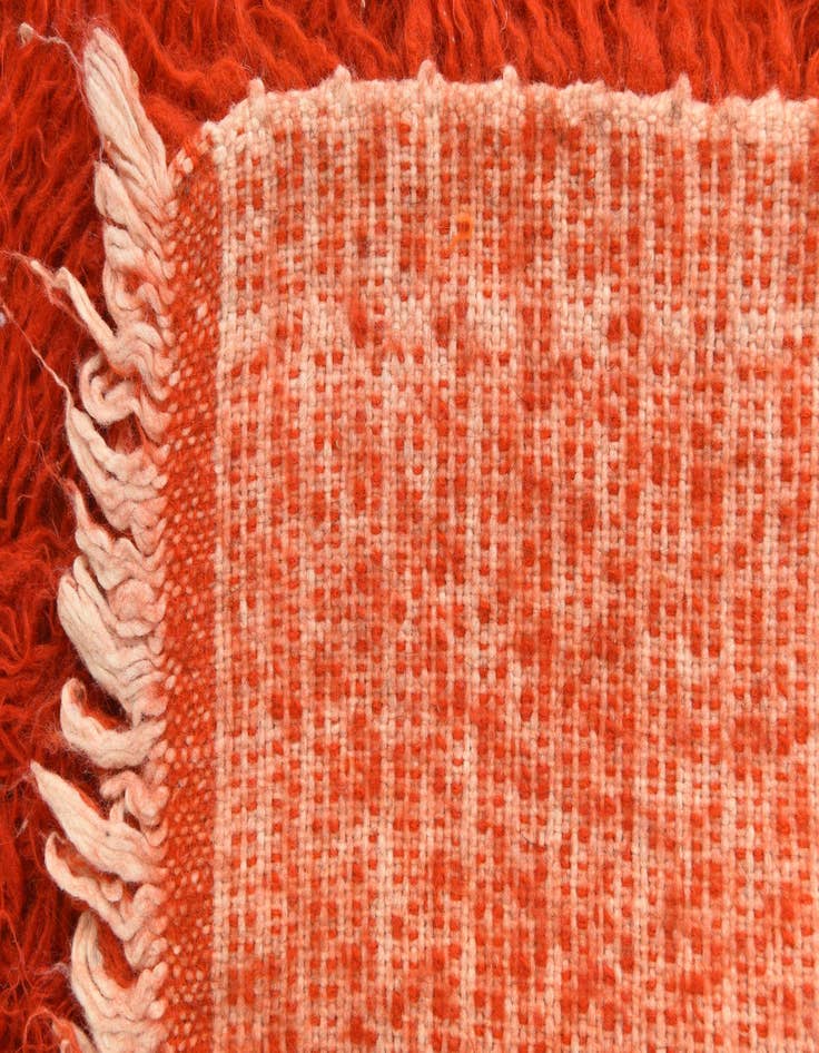 Detail image of  2' 5 x 5' 2  Hand Knotted Moroccan Wool Runner Rug