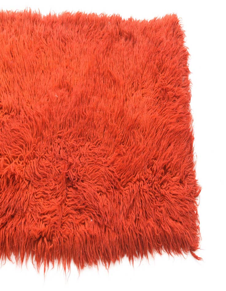 Detail image of  2' 1 x 4' 3  Hand Knotted Moroccan Wool Runner Rug