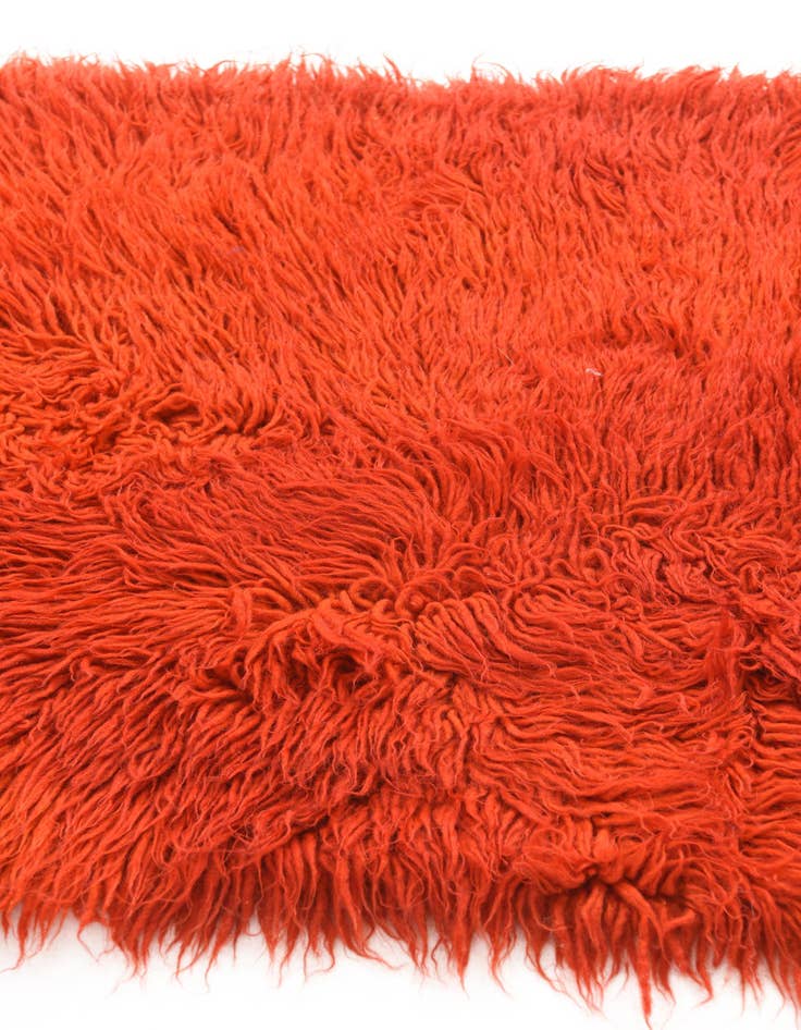 Detail image of  2' 1 x 4' 3  Hand Knotted Moroccan Wool Runner Rug