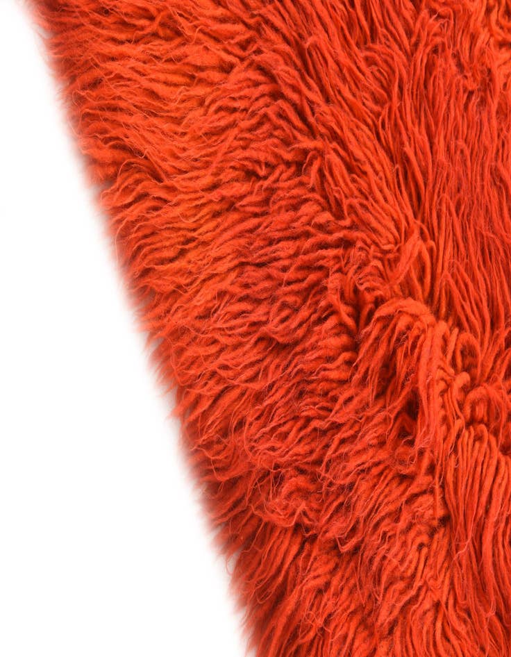 Detail image of  2' 1 x 4' 3  Hand Knotted Moroccan Wool Runner Rug