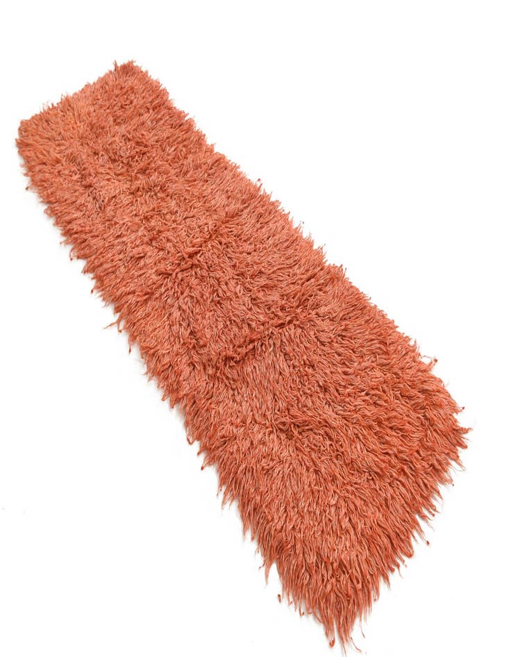 Detail image of  2' 4 x 6' 10  Hand Knotted Moroccan Wool Runner Rug