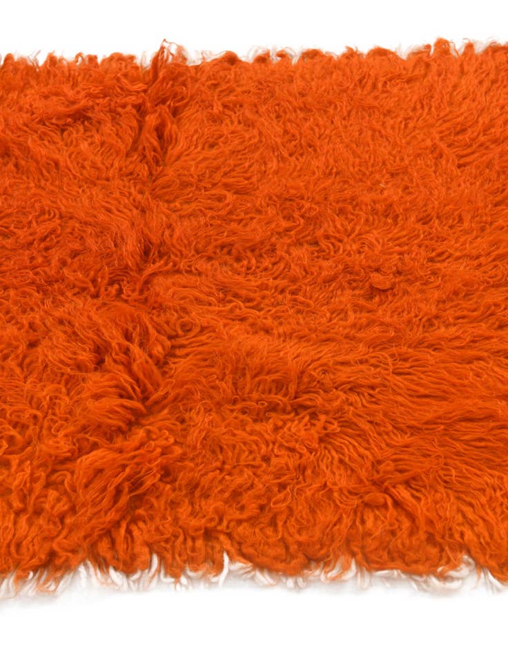 Detail image of  2' 1 x 4'  Hand Knotted Moroccan Wool Runner Rug