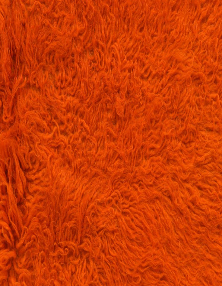 Detail image of  2' 1 x 4'  Hand Knotted Moroccan Wool Runner Rug