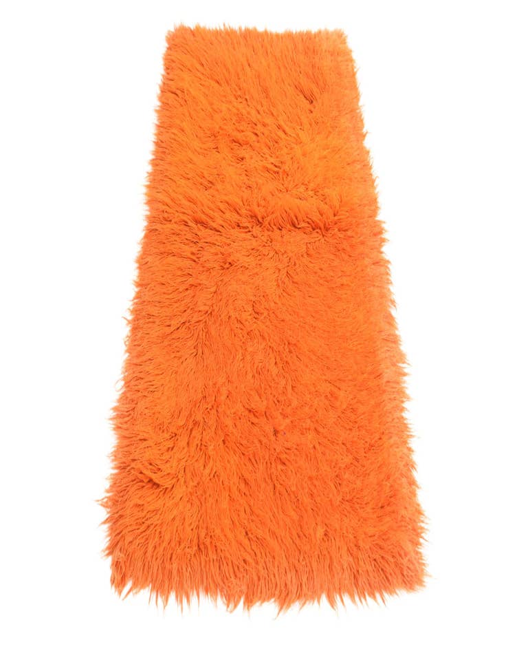 Detail image of  2' 7 x 4' 9  Hand Knotted Moroccan Wool Runner Rug