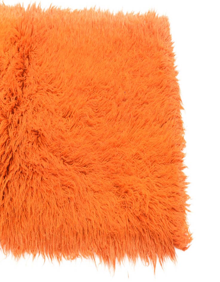 Detail image of  2' 7 x 4' 9  Hand Knotted Moroccan Wool Runner Rug