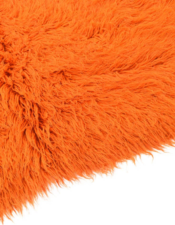 Detail image of  2' 7 x 4' 9  Hand Knotted Moroccan Wool Runner Rug