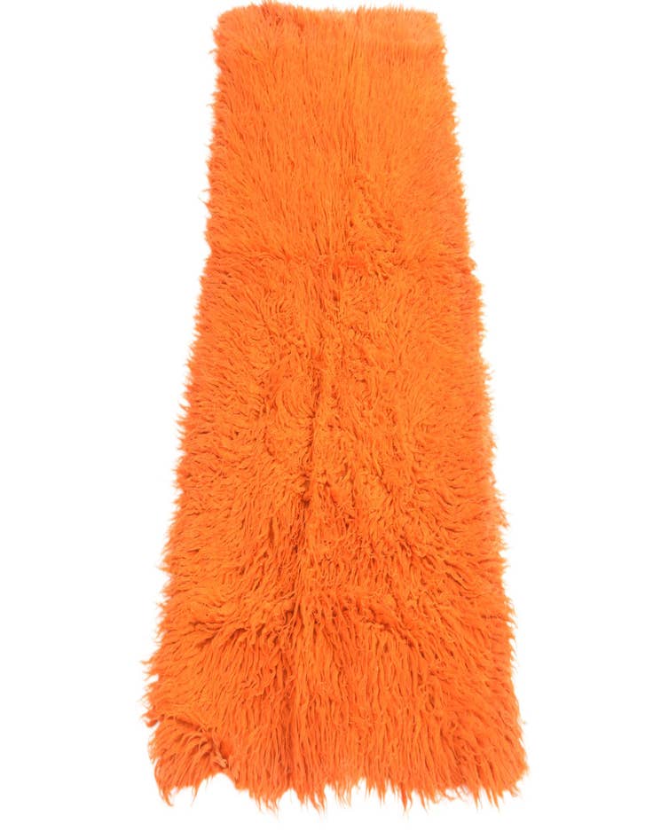 Detail image of  2' 2 x 4' 7  Hand Knotted Moroccan Wool Runner Rug