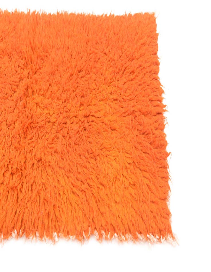 Detail image of  2' 1 x 4'  Hand Knotted Moroccan Wool Runner Rug