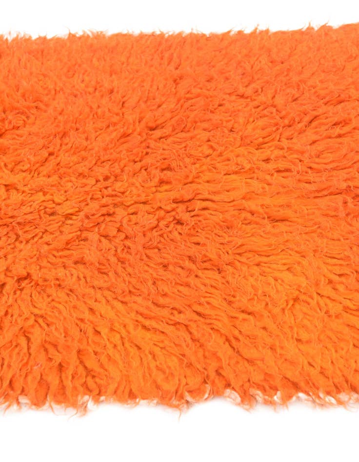 Detail image of  2' 1 x 4'  Hand Knotted Moroccan Wool Runner Rug