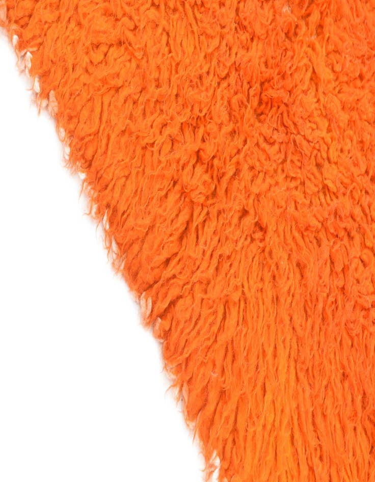 Detail image of  2' 1 x 4'  Hand Knotted Moroccan Wool Runner Rug