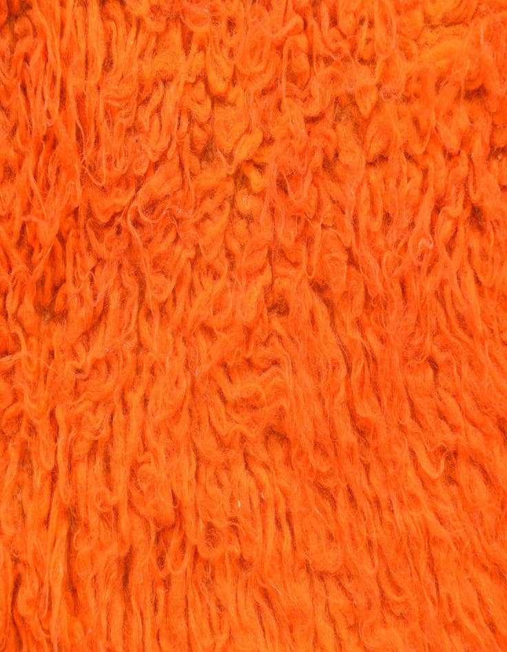 Detail image of  2' 1 x 4'  Hand Knotted Moroccan Wool Runner Rug