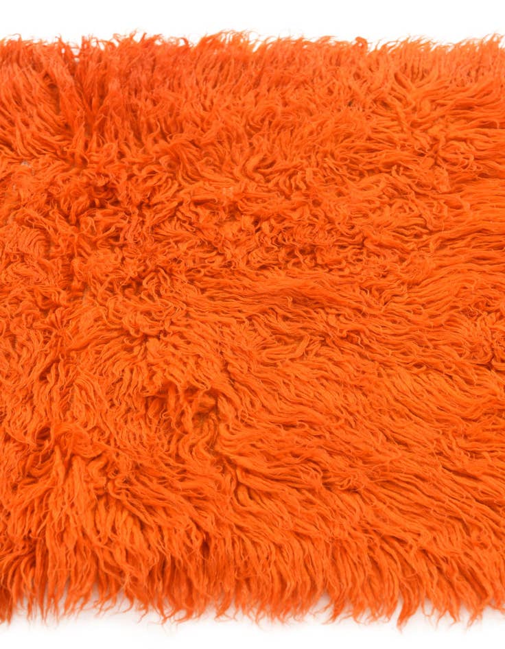 Detail image of  2' 3 x 4' 6  Hand Knotted Moroccan Wool Runner Rug