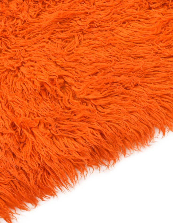 Detail image of  2' 3 x 4' 6  Hand Knotted Moroccan Wool Runner Rug