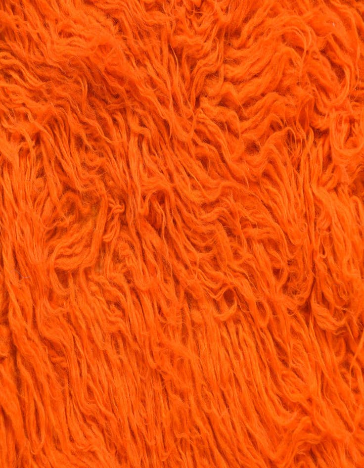 Detail image of  2' 3 x 4' 6  Hand Knotted Moroccan Wool Runner Rug