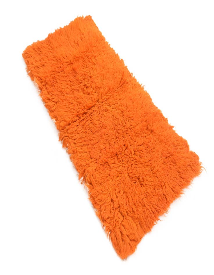 Detail image of  2' 3 x 4' 8  Hand Knotted Moroccan Wool Runner Rug