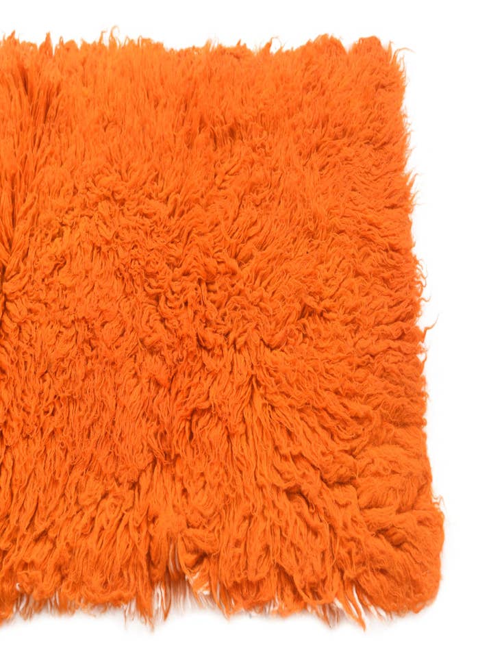 Detail image of  2' 3 x 4' 8  Hand Knotted Moroccan Wool Runner Rug