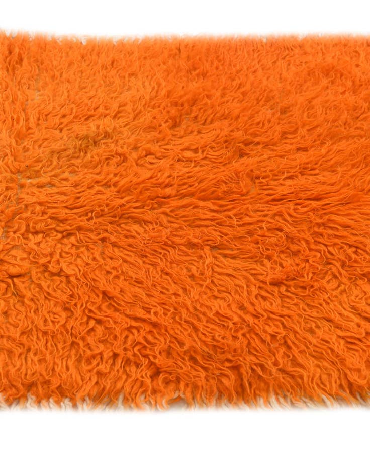 Detail image of  2' 2 x 4' 6  Hand Knotted Moroccan Wool Runner Rug