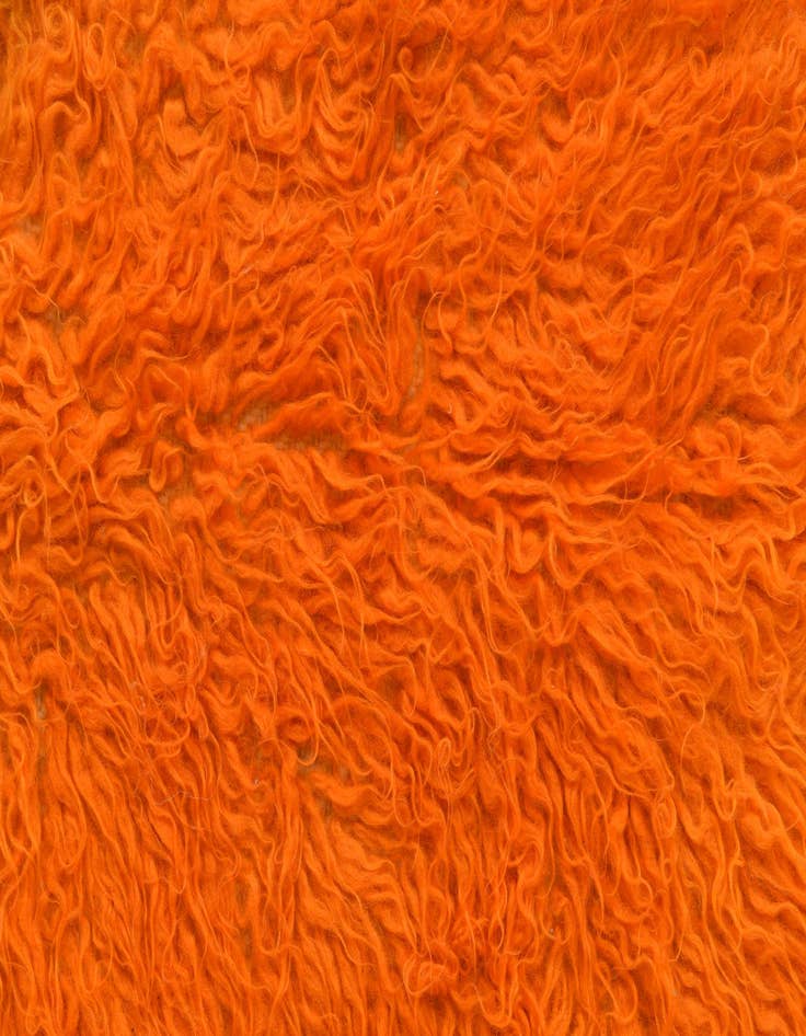 Detail image of  2' 2 x 4' 6  Hand Knotted Moroccan Wool Runner Rug