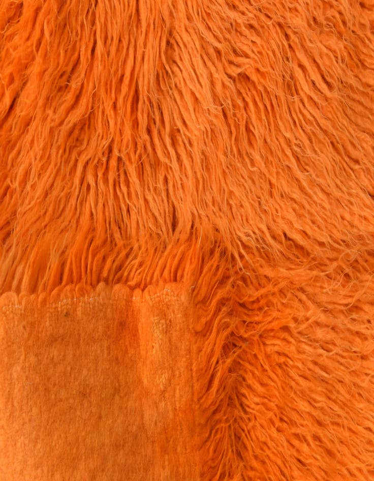 Detail image of  2' 3 x 6' 3  Hand Knotted Moroccan Wool Runner Rug