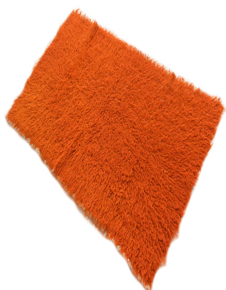 Detail image of  2' 3 x 4' 2  Hand Knotted Moroccan Wool Runner Rug