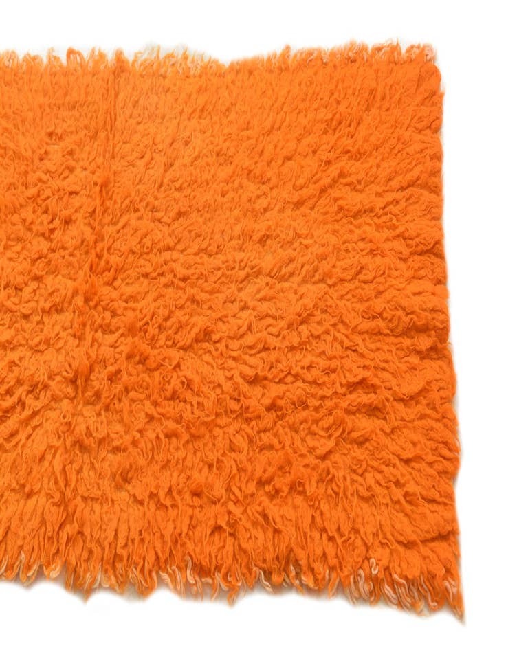 Detail image of  2' 1 x 4' 1  Hand Knotted Moroccan Wool Runner Rug