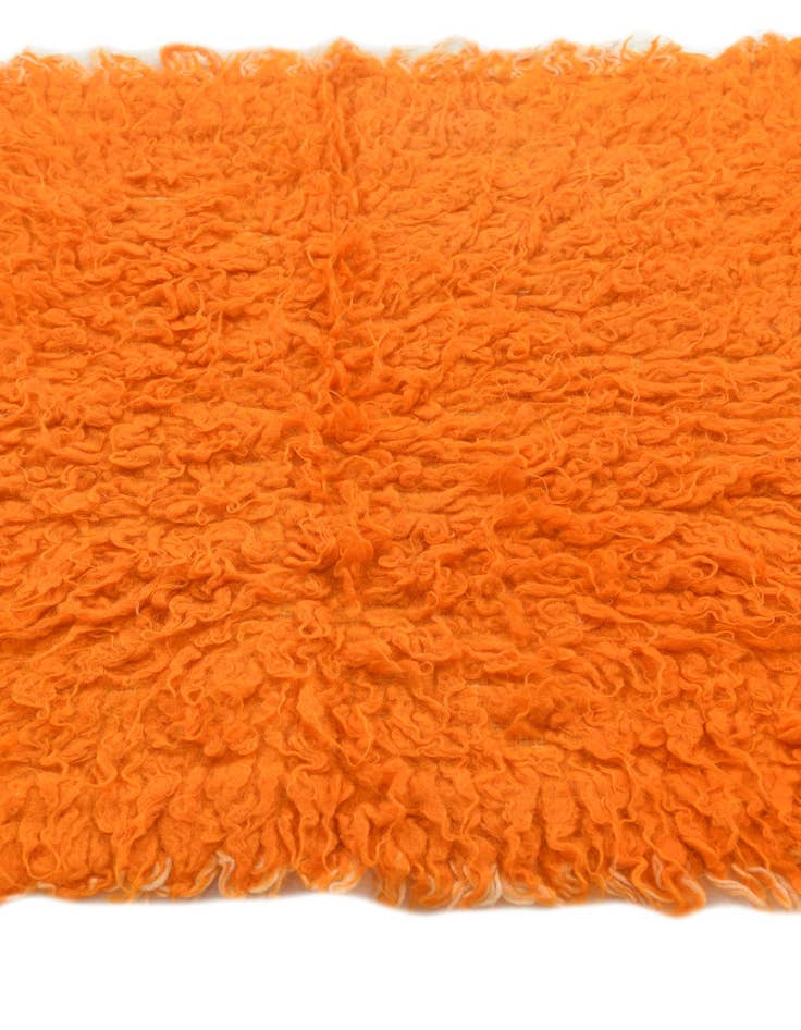 Detail image of  2' 1 x 4' 1  Hand Knotted Moroccan Wool Runner Rug