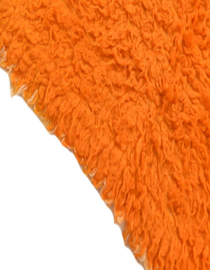 Detail image of  2' 1 x 4' 1  Hand Knotted Moroccan Wool Runner Rug