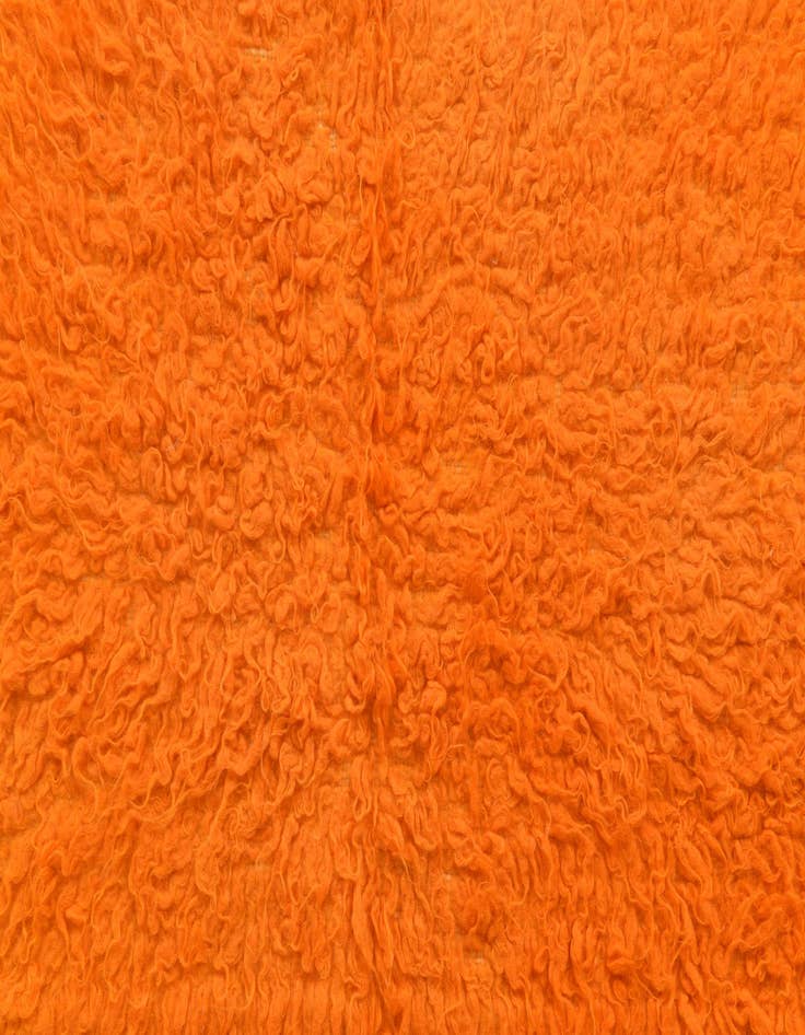 Detail image of  2' 1 x 4' 1  Hand Knotted Moroccan Wool Runner Rug