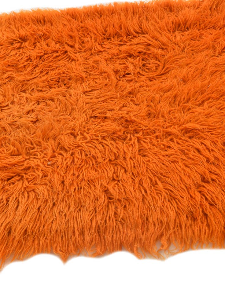 Detail image of  2' 3 x 4' 3  Hand Knotted Moroccan Wool Runner Rug