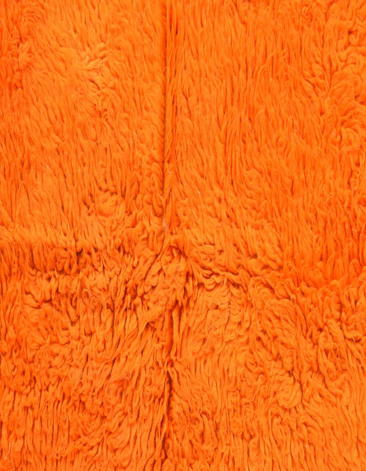 Detail image of  2' 10 x 6'  Hand Knotted Moroccan Wool Runner Rug