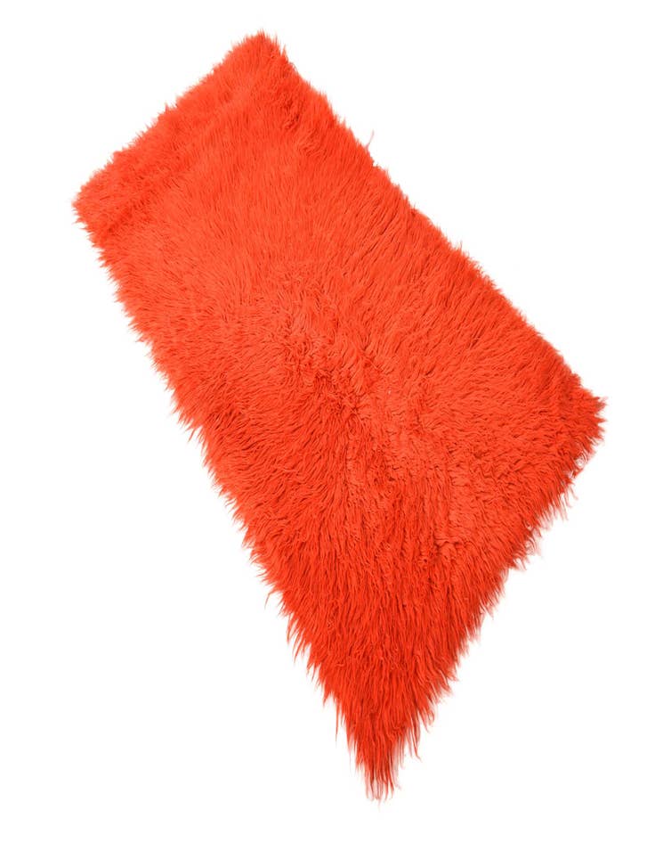 Detail image of  2' 4 x 4' 9  Hand Knotted Moroccan Wool Runner Rug