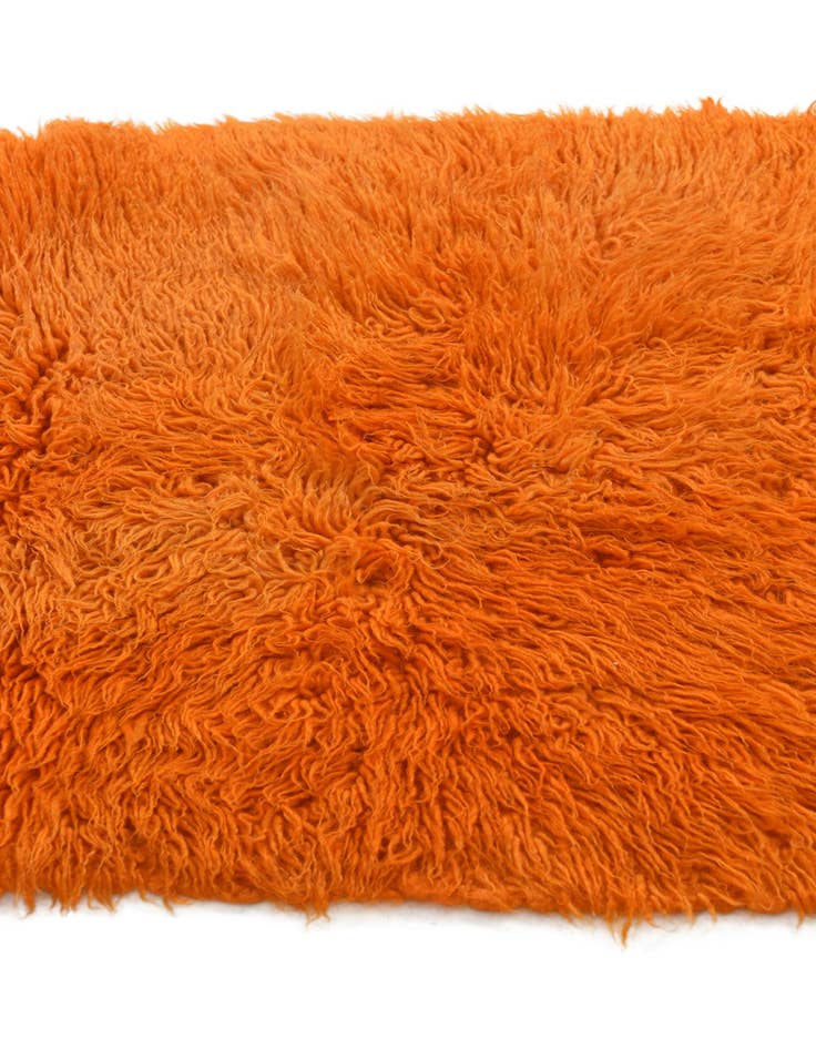 Detail image of  2' x 4' 7  Hand Knotted Moroccan Wool Runner Rug