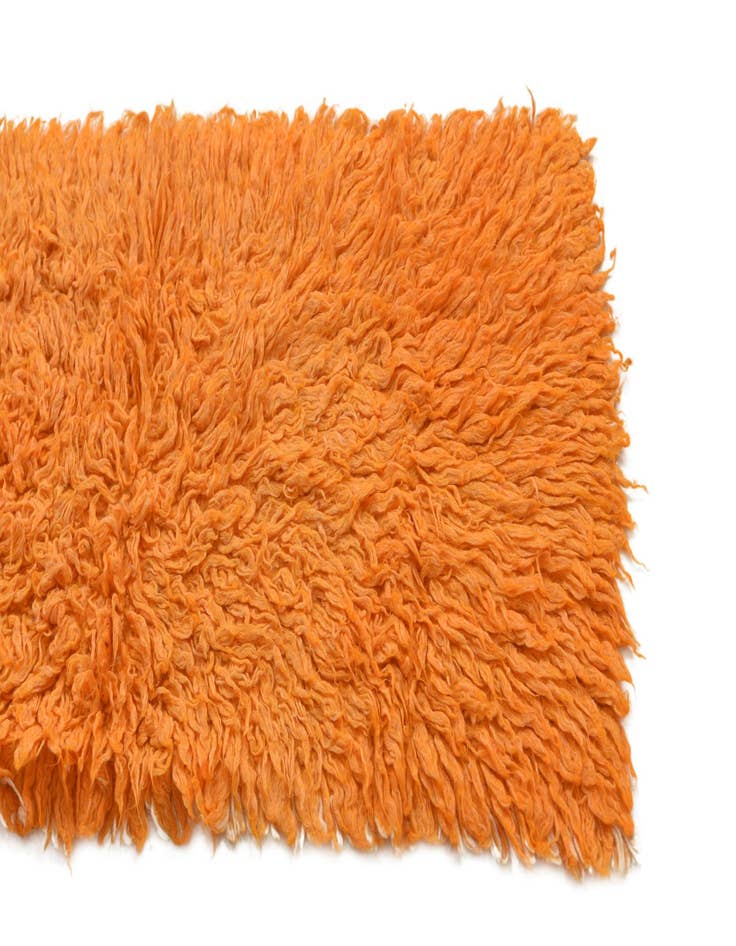 Detail image of  2' 1 x 4' 2  Hand Knotted Moroccan Wool Runner Rug