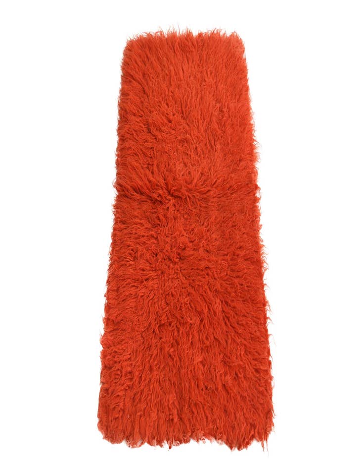 Detail image of  2' x 3' 10  Hand Knotted Moroccan Wool Runner Rug