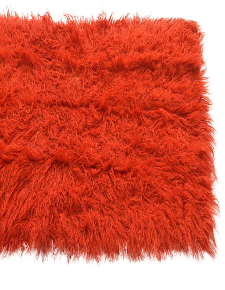 Detail image of  2' 3 x 4' 5  Hand Knotted Moroccan Wool Runner Rug