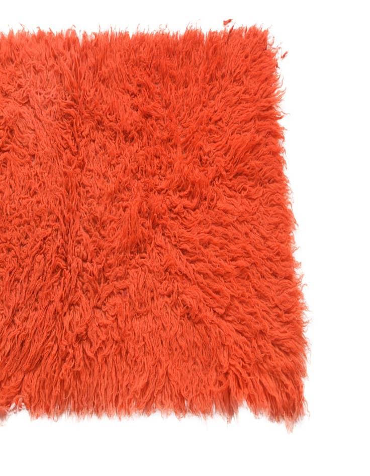 Detail image of  2' 2 x 4' 6  Hand Knotted Moroccan Wool Runner Rug