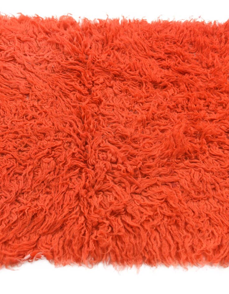 Detail image of  2' 2 x 4' 6  Hand Knotted Moroccan Wool Runner Rug